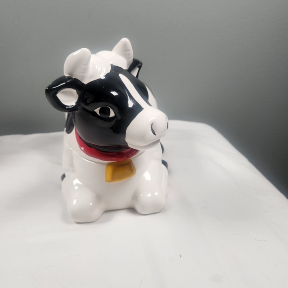 Vintage AMC NYNY Cow Cookie Jar, no sound - Picture 2 of 7